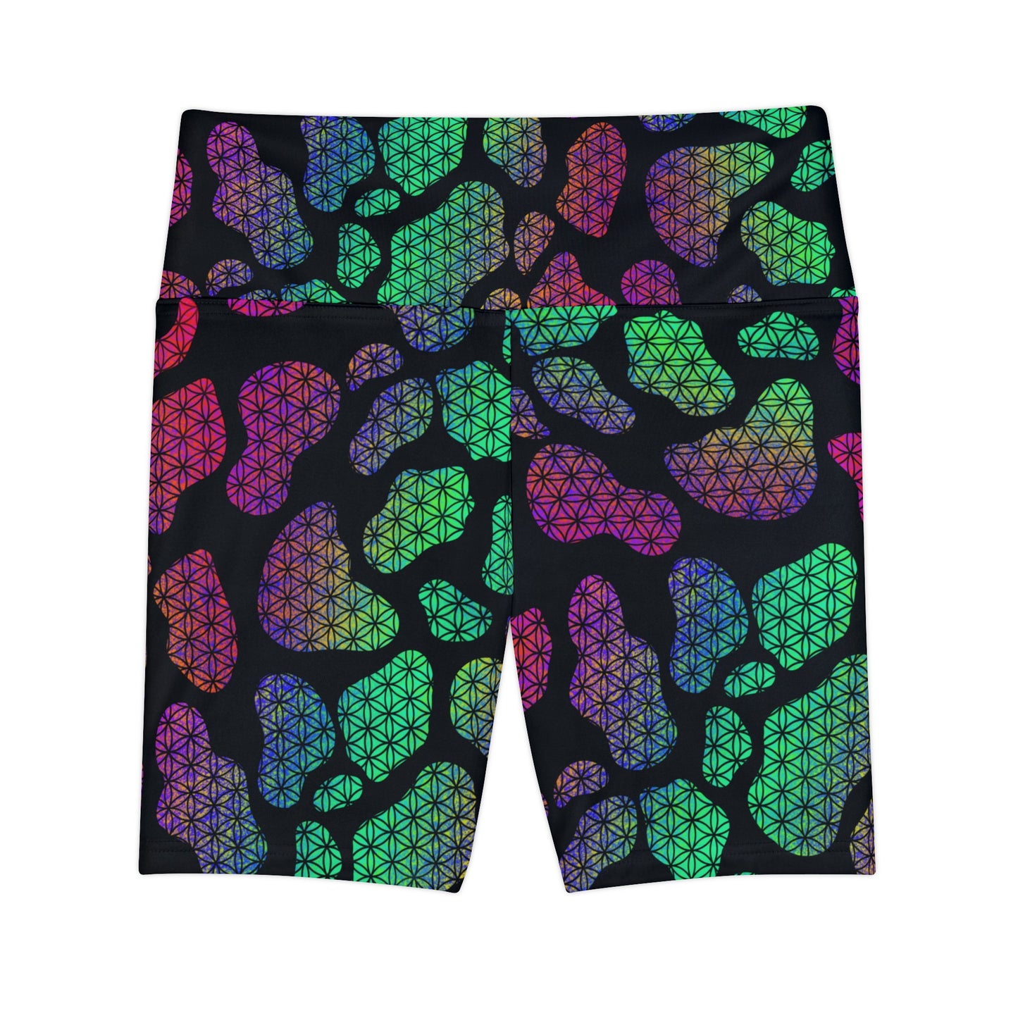 Cosmic Cow Workout Shorts