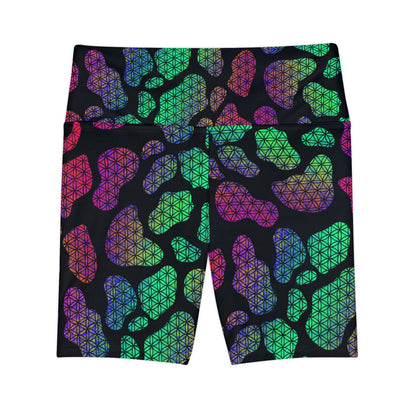 Cosmic Cow Workout Shorts