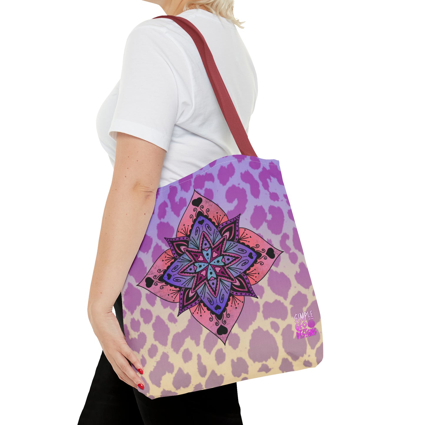 Love Mandala Tote Bag