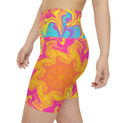 Sun Burst Workout Shorts