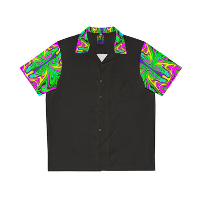 Psychedelic Garden Hawaiian Shirt