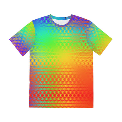 Rainbow Flower of Life Tee