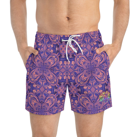 Purple Swim Trunks