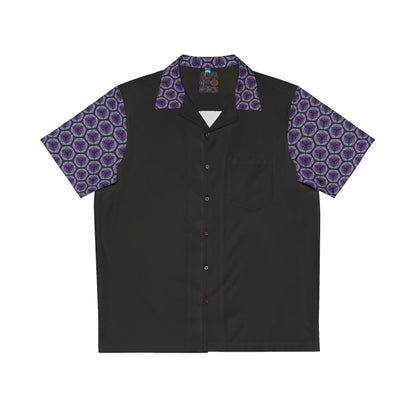 Midnight Blossom Hawaiian Shirt