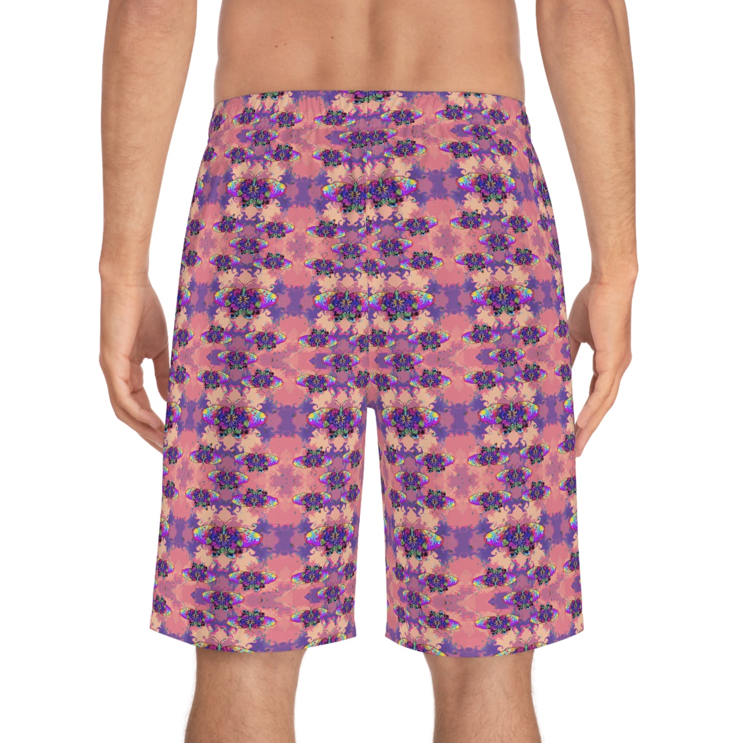 Neon Flutter Board Shorts