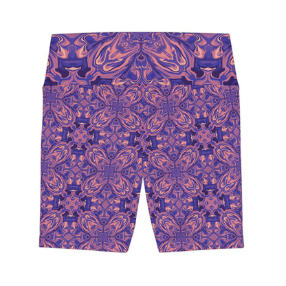 Purple Workout Shorts