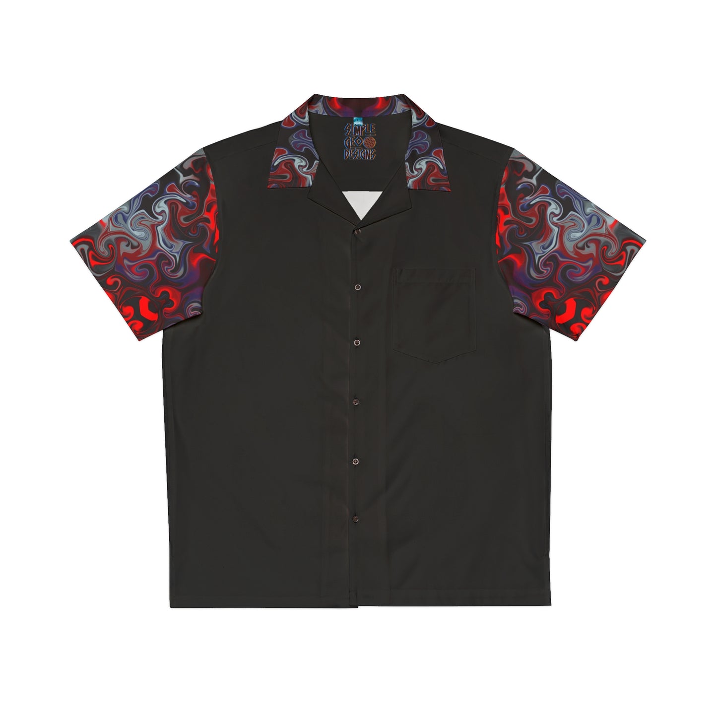 Psychedelic Inferno Hawaiian Shirt