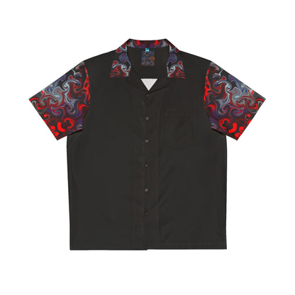 Psychedelic Inferno Hawaiian Shirt