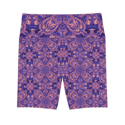 Purple Workout Shorts