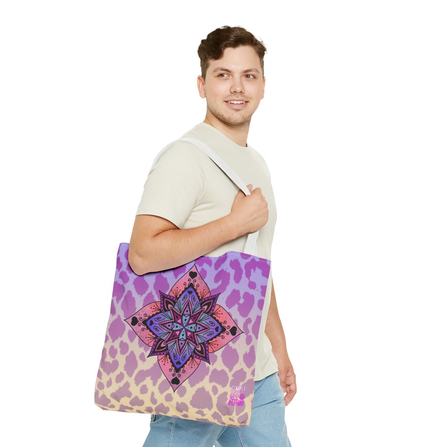 Love Mandala Tote Bag