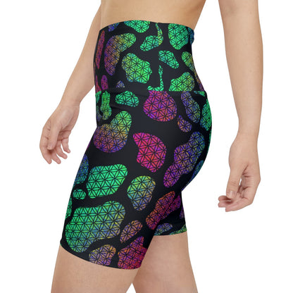 Cosmic Cow Workout Shorts