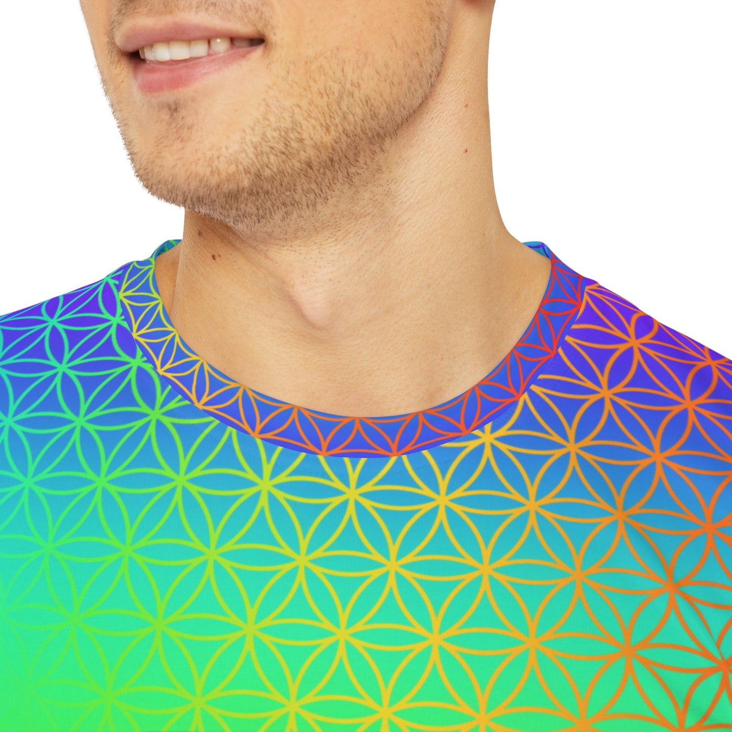 Rainbow Flower of Life Tee