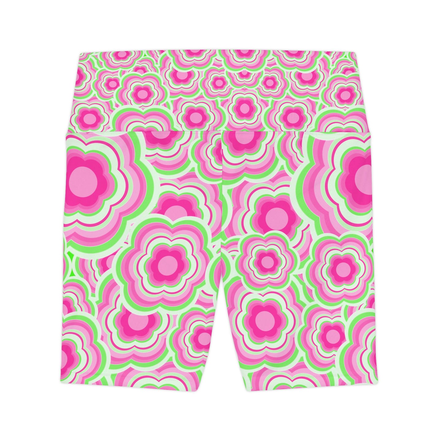 Watermelon Flower Power Workout Shorts