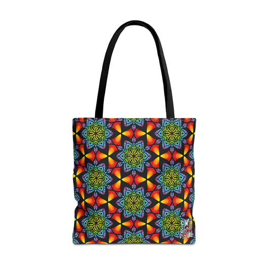 Mandala Rainbow Tote Bag