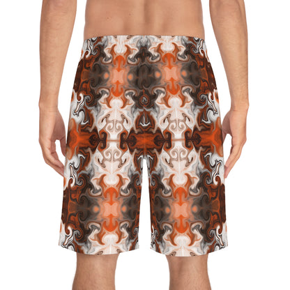 Autumn Swirl Board Shorts