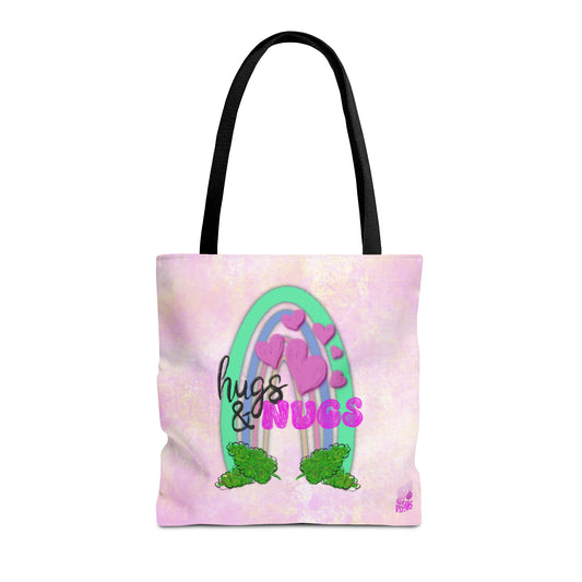 Rainbow Hugs Tote Bag