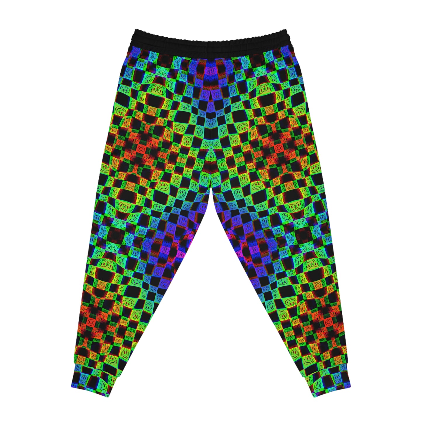 Trippy Rainbow Athletic Joggers