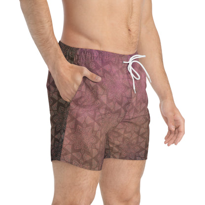 Earth Tones Swim Trunks