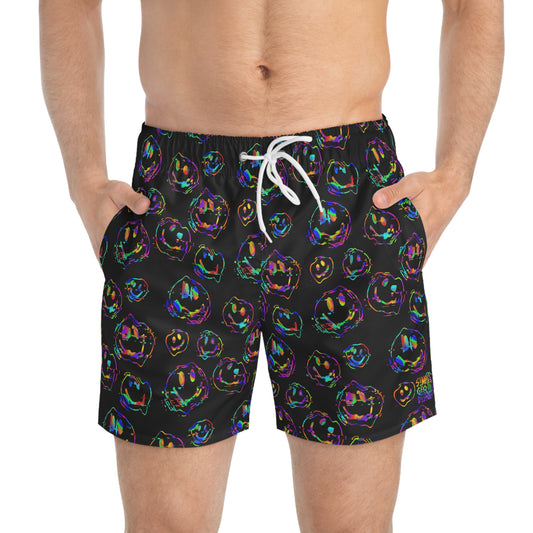 Just Keep Smiling Swim Trunks