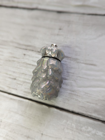 Rainbow Pearl Stash Pendant