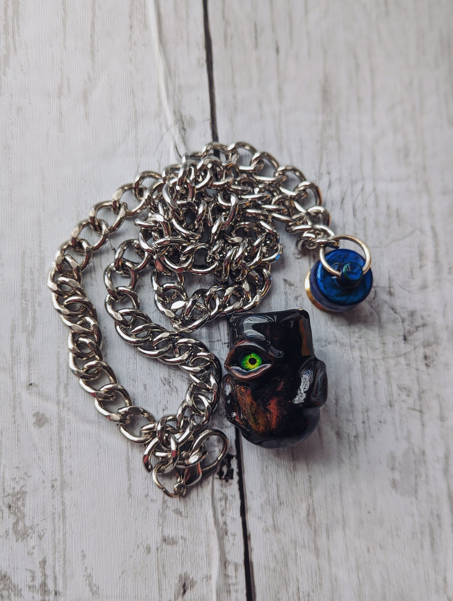 Moody Eyes Stash Pendant