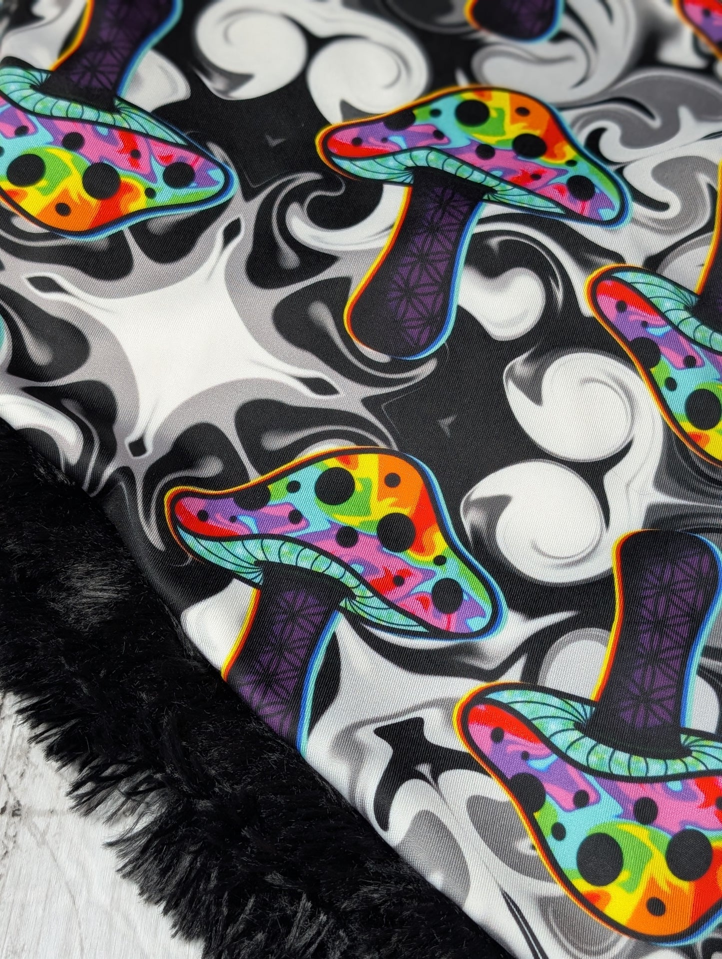 Mushie Madness Fuzzy Hood